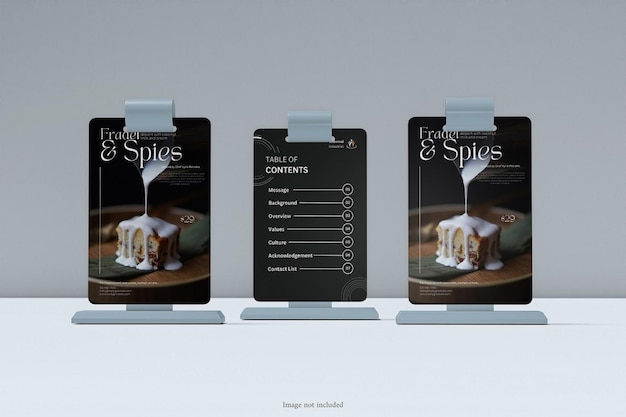 Karta z ofertami cenowymi